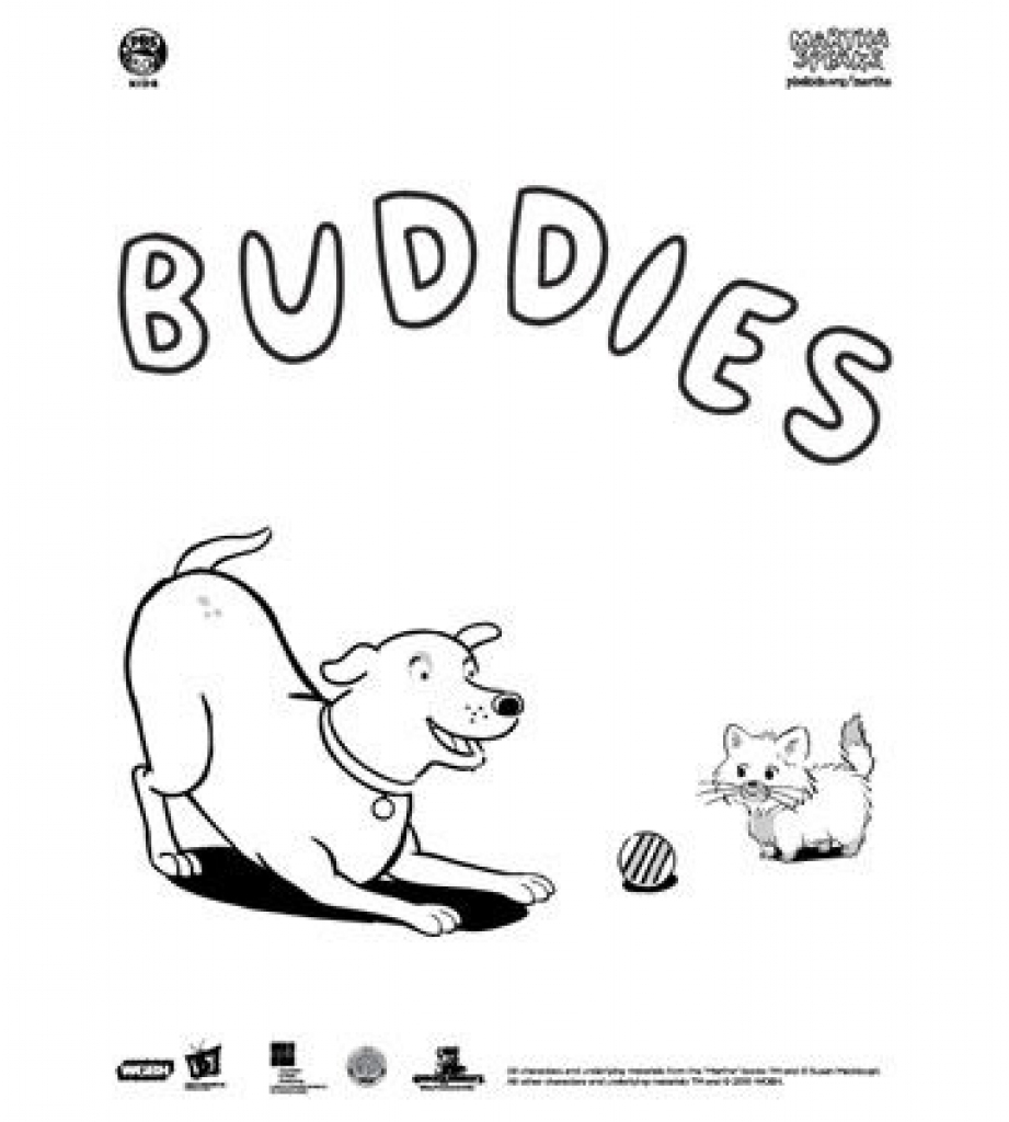 921x1024 Sure Fire Martha Speaks Coloring Pages Pbs