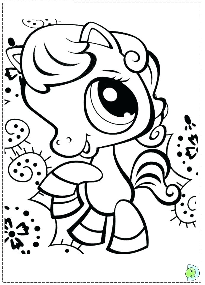 691x960 Littlest Pet Shop Coloring Page Murs