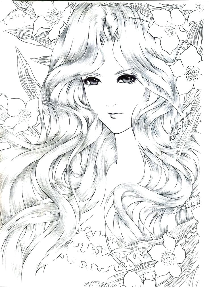 736x1013 Coloring Pages People