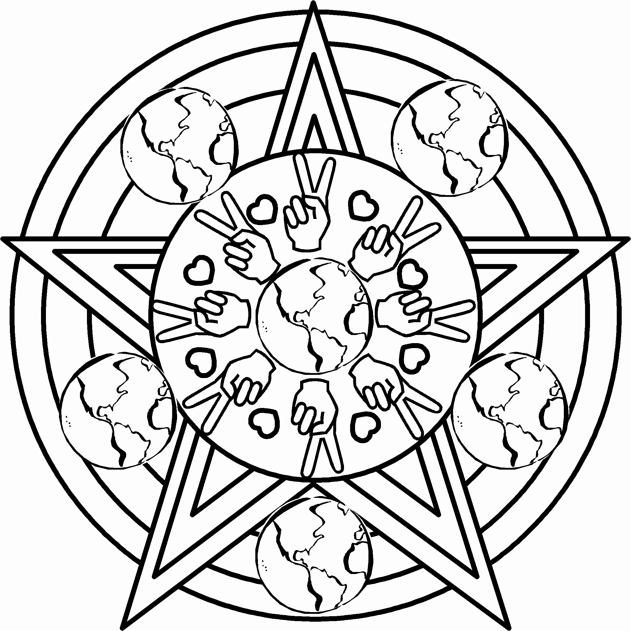 2170x2170 X Coloring Pages Awesome Earth Day Coloring Pages Elegant Peace