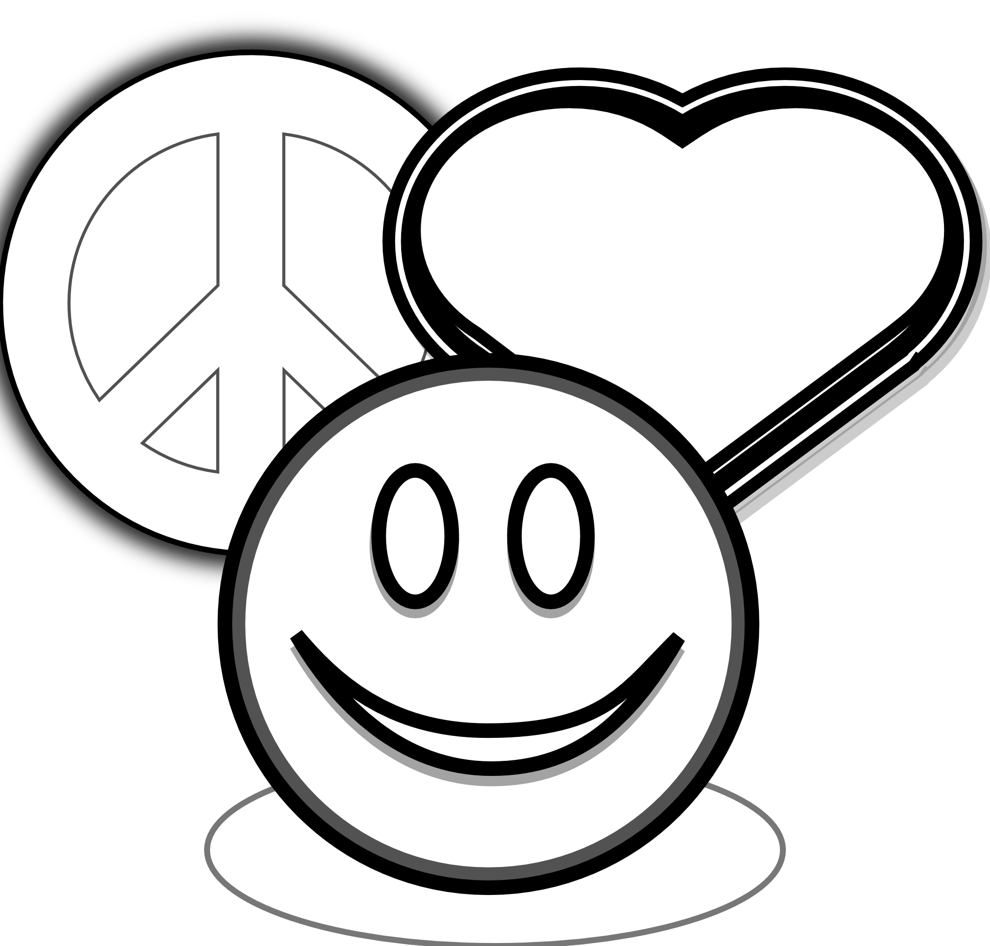 1979x1891 Classy Design Peace Sign Coloring Pages Adult Cool For Adults