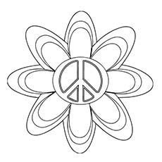 230x230 Top 25 Free Printable Peace Sign Coloring Pages Online