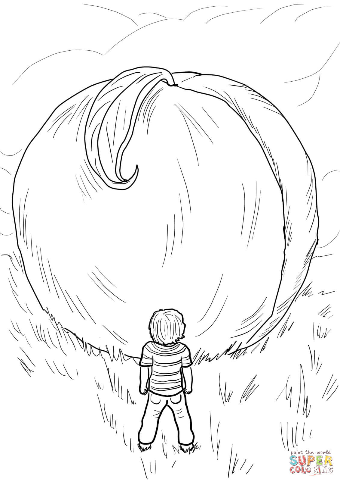 1131x1600 Sure Fire James And The Giant Peach Coloring P