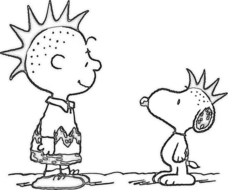 800x668 Free Printable Snoopy Coloring Pages For Kids
