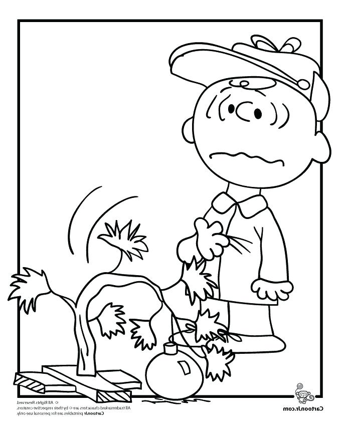 680x880 Peanuts Christmas Coloring Pages