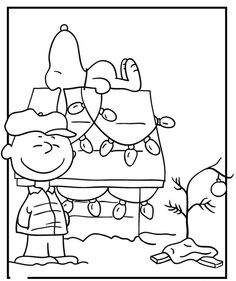 236x281 Charlie Brown Christmas Coloring Pages Color Bros