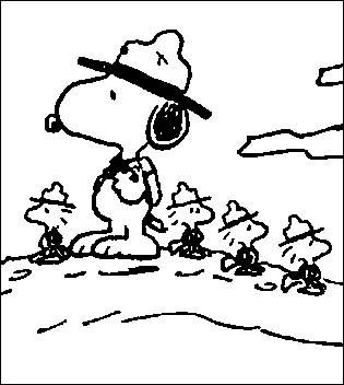 Peanuts Coloring Pages