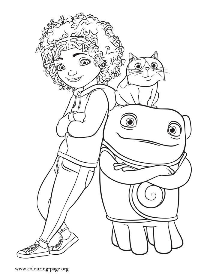 700x918 Home Movie Coloring Pages