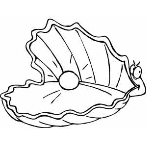 314x308 Pearls Coloring Page Amp Coloring Book