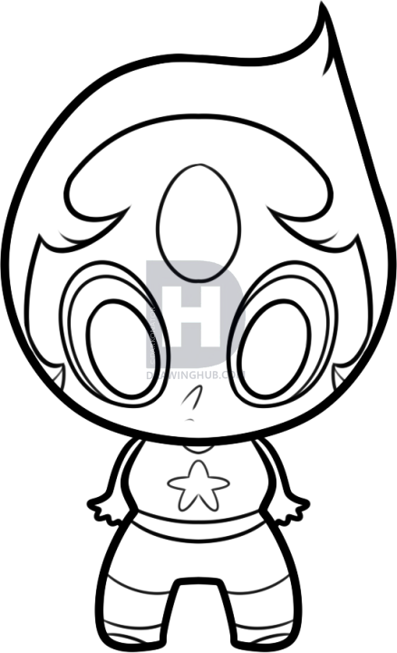 438x720 Steven Universe Pearl Drawing