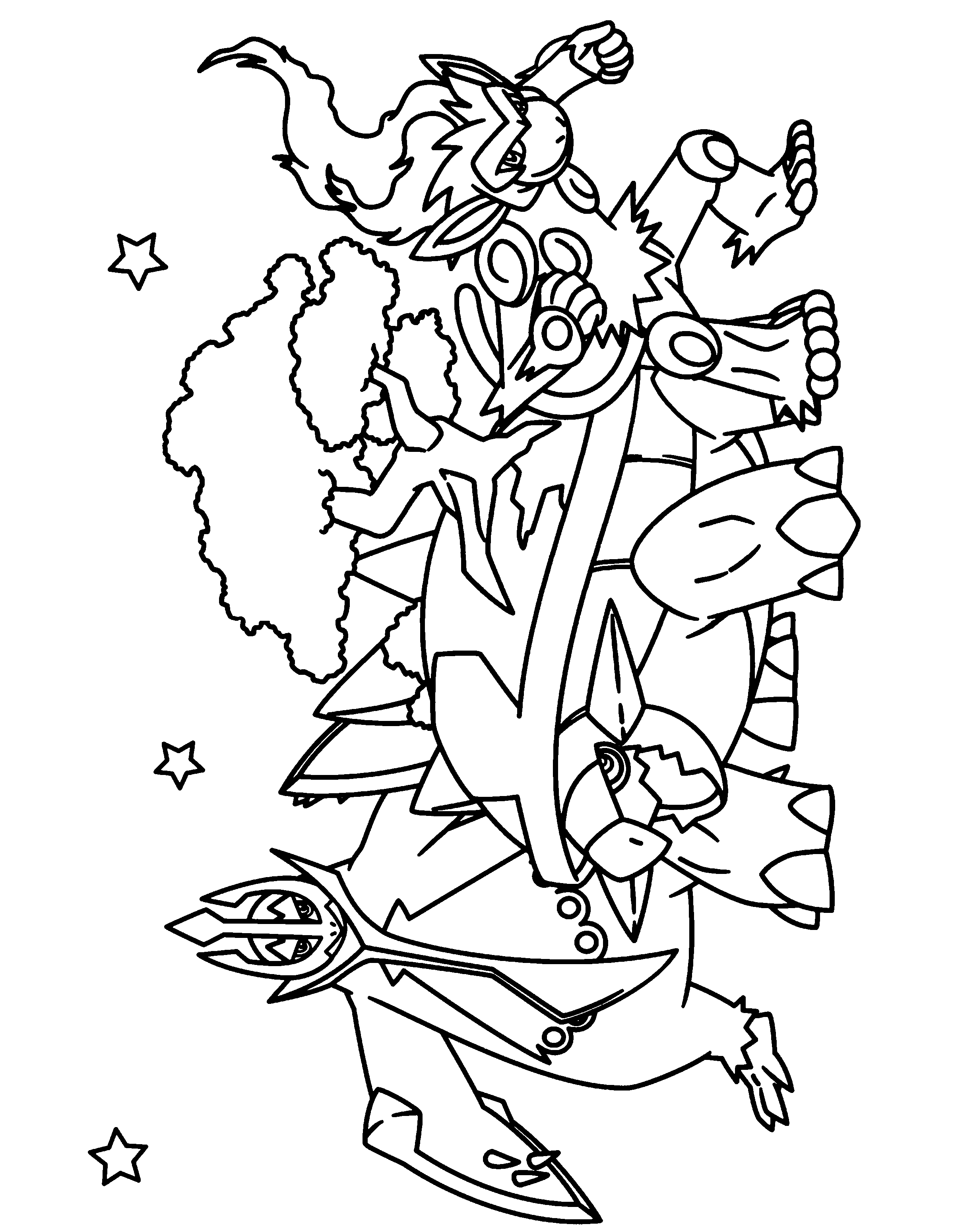 2400x3100 Coloring Page Tv Series Coloring Page Pokemon Diamond Pearl