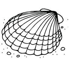 230x230 Top 25 Free Printable Shell Coloring Pages Online