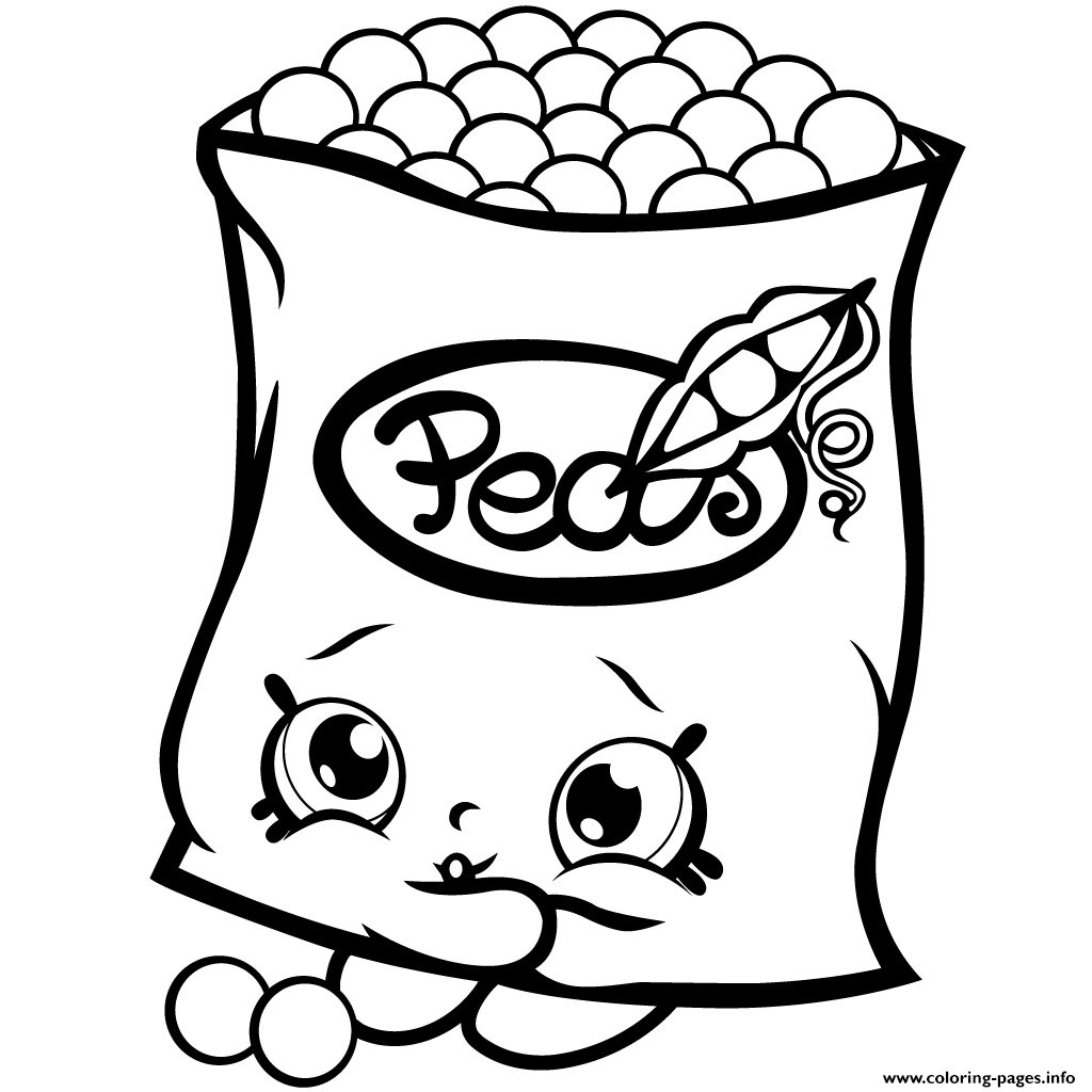 1024x1024 Print Freezy Peazy Shopkins Season 1 Peas Coloring Pages