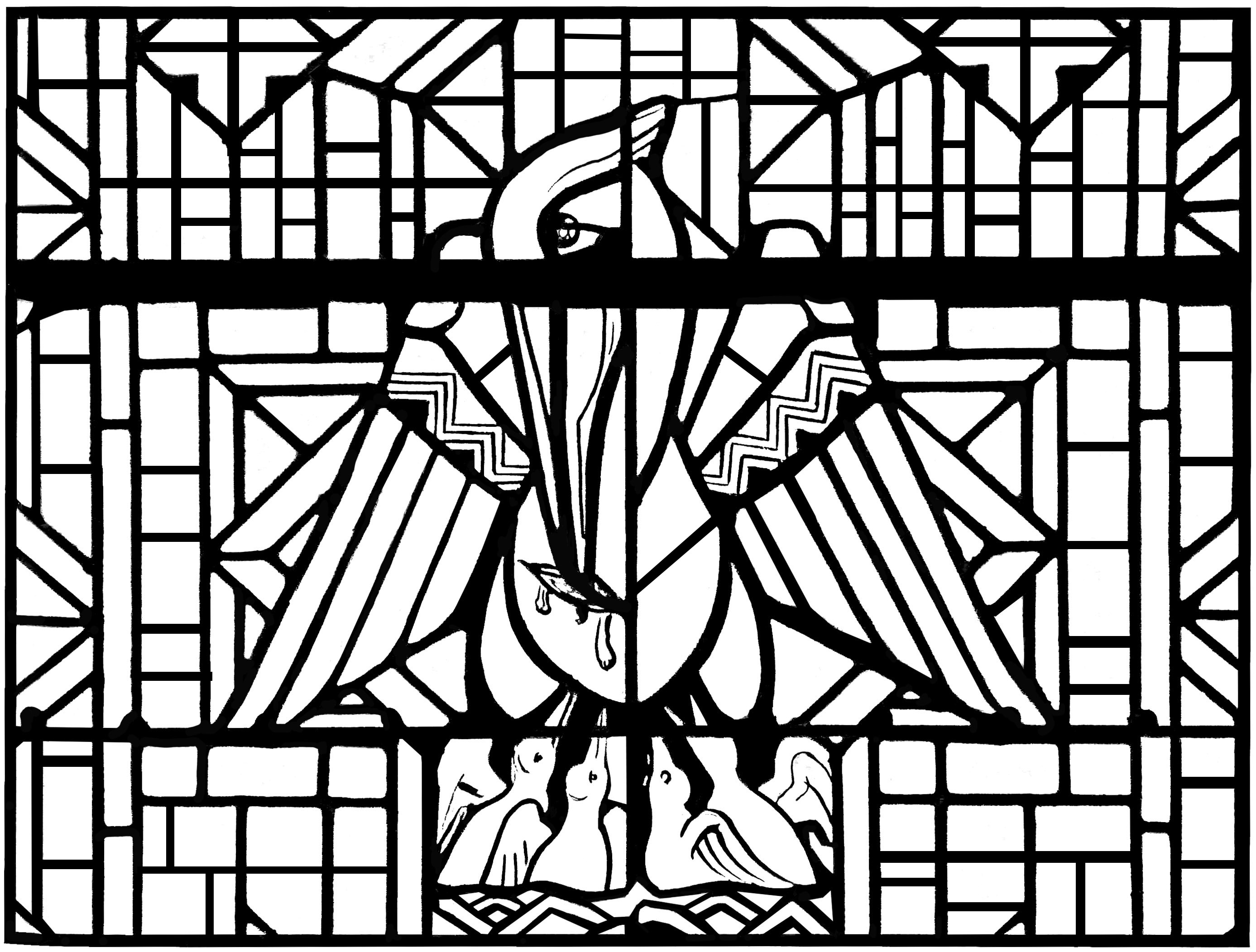 2774x2103 Pelican Coloring Pages
