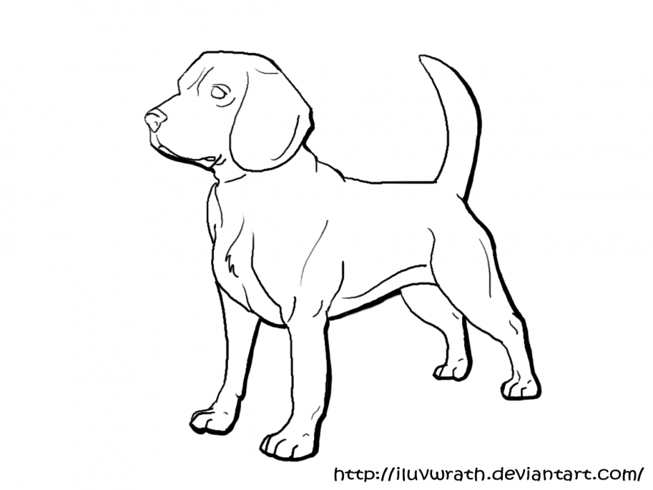 940x705 Corgi Coloring Pages