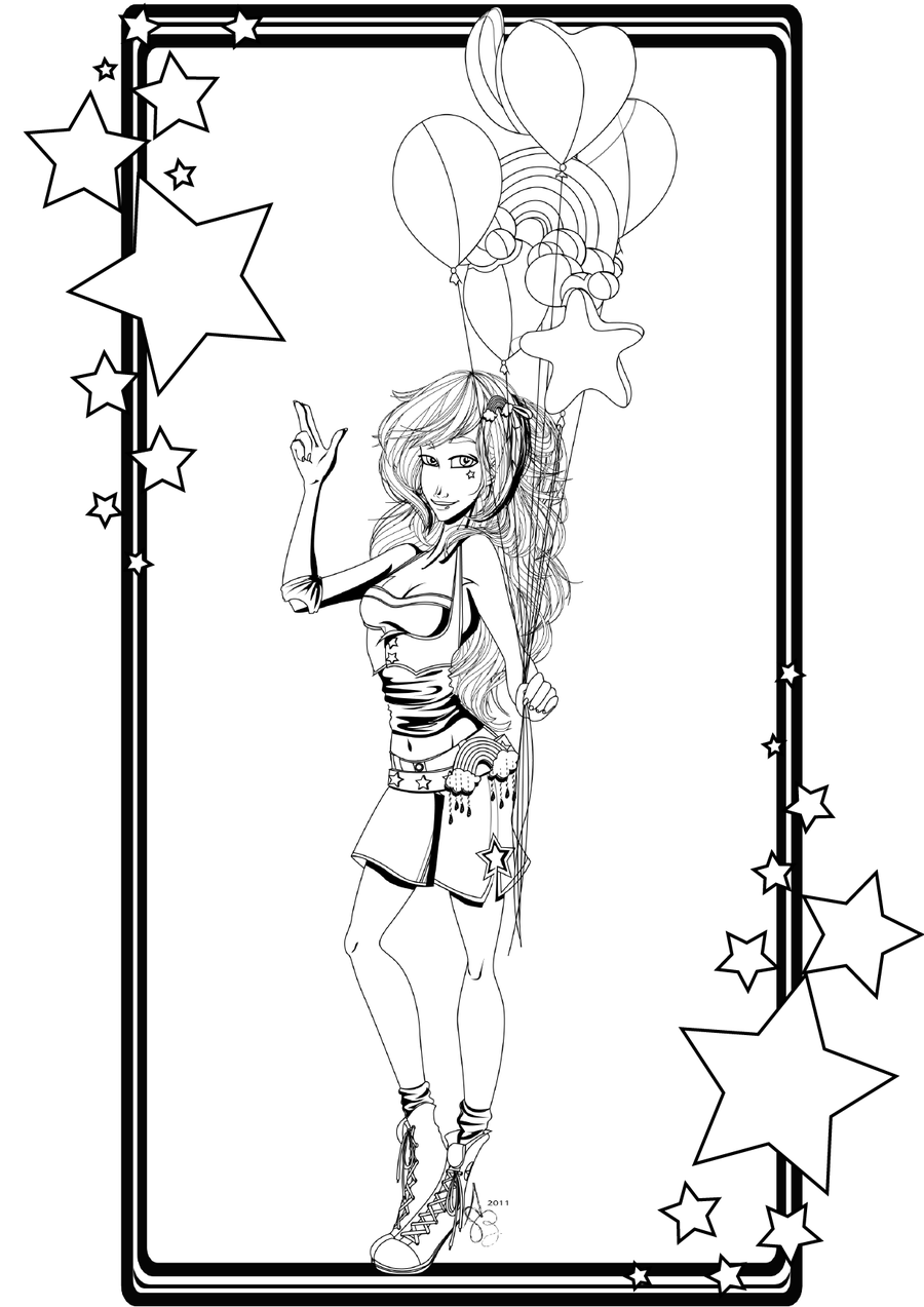 900x1273 Coloring Gel Pens For Coloring Walmart Plus Pin Up Girl Coloring