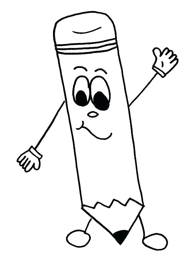 600x847 Pencil Coloring Page Pencil Coloring Page Pencil Coloring Lesson