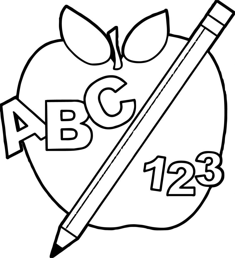 933x1024 Pencil Coloring Page Best Of Coloring Page Smiley Pencil