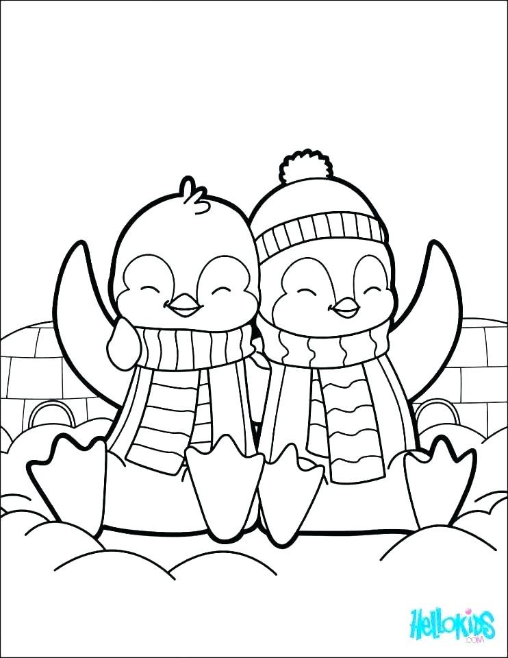 742x960 Coloring Pages Of Penguins Free Penguin Coloring Pages Coloring