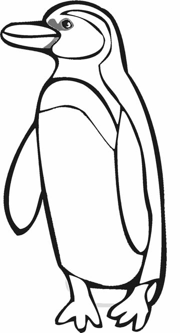 360x665 Penguin Coloring Pages For Those Have Happy Feet