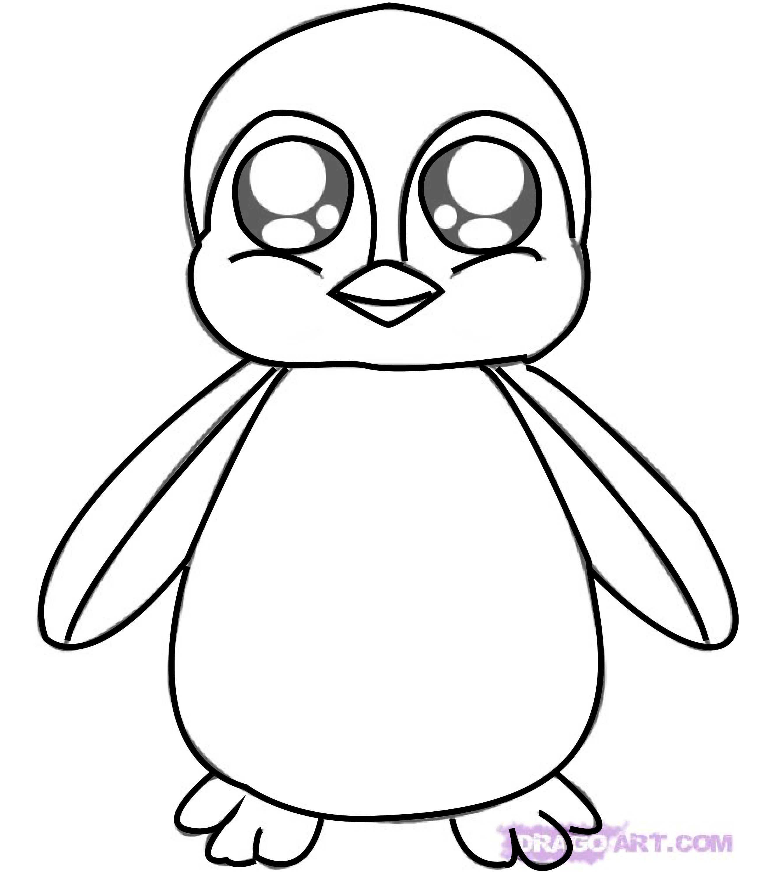 2683x3071 Cute Penguin Coloring Pages Preschool To Snazzy Print Pict
