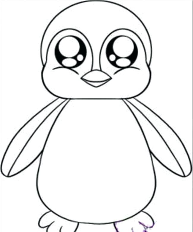 Penguin Coloring Pages Pdf