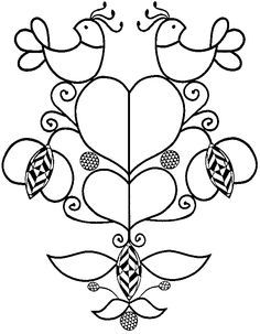 236x303 Pennsylvania Dutch Hex Signs Free Coloring Pageart Pa Dutch