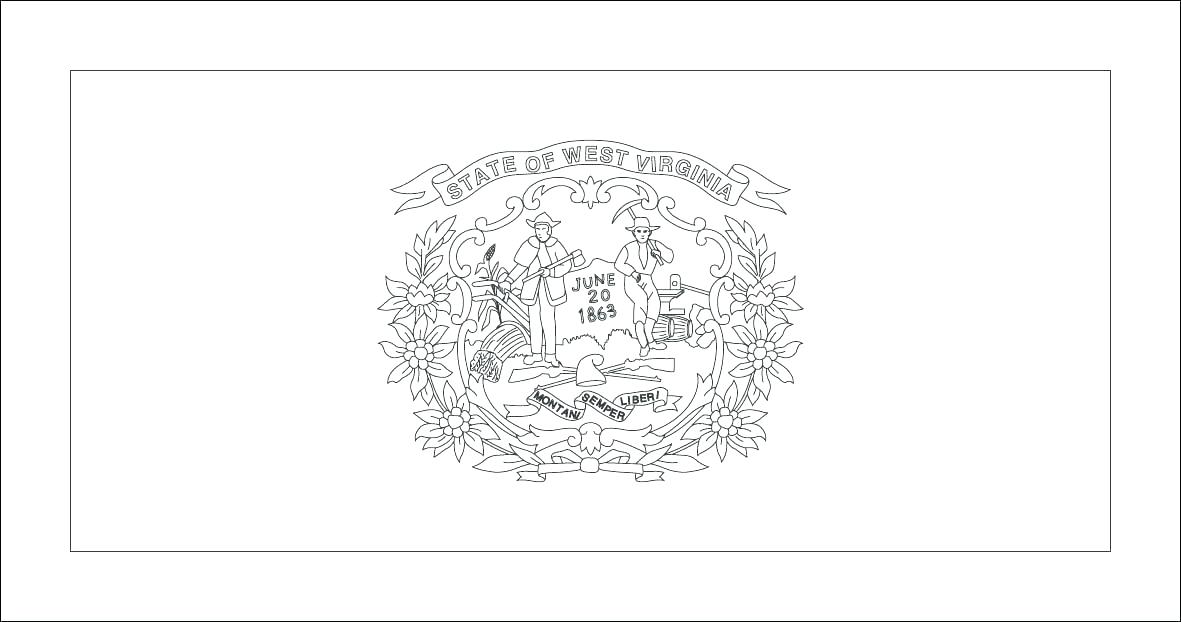 1181x622 Pennsylvania Dutch Coloring Pages State Flag Coloring Pages Page