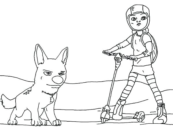 600x450 Bolt Coloring Page Bolt Penny And Bolt In Action Coloring Pages