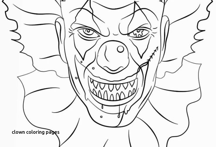 Pennywise Coloring Pages 2017