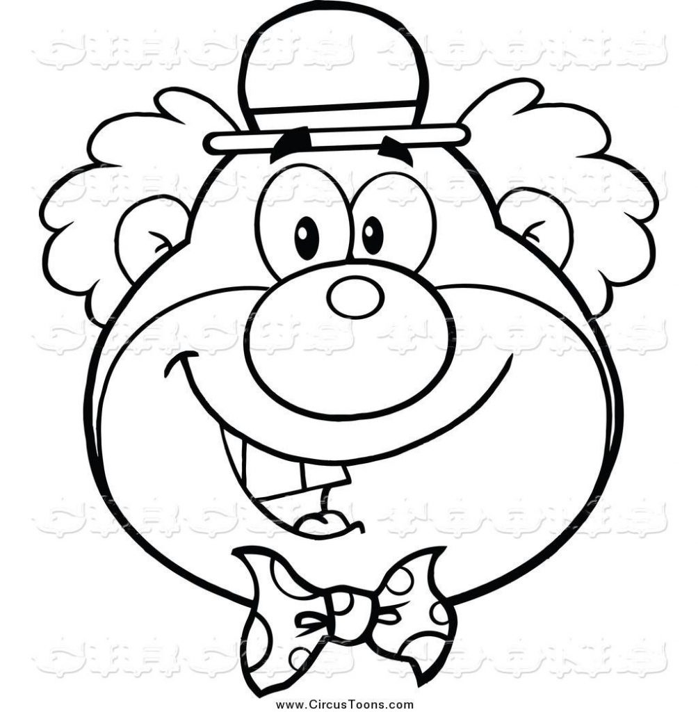 1004x1024 Coloring For Kids Printable Colouring Pages Of Clowns Free Clown
