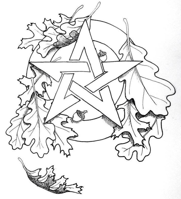 736x808 Adult Coloring Pages Mandala Pentagram Printable