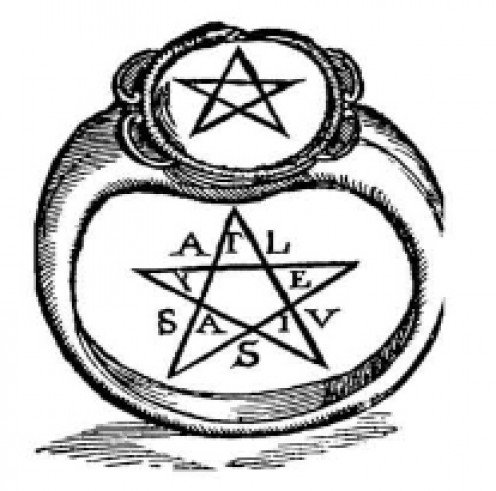 496x491 Drawn Zodiac Pentacle 3487495