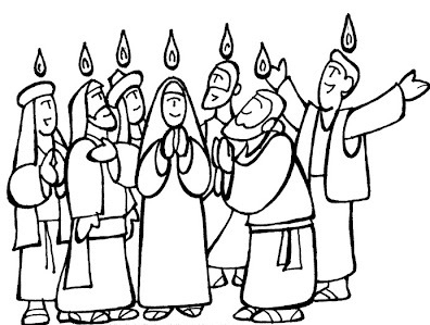 396x299 Pentecost Coloring Page Best Pentecost Coloring Page Artsybarksy