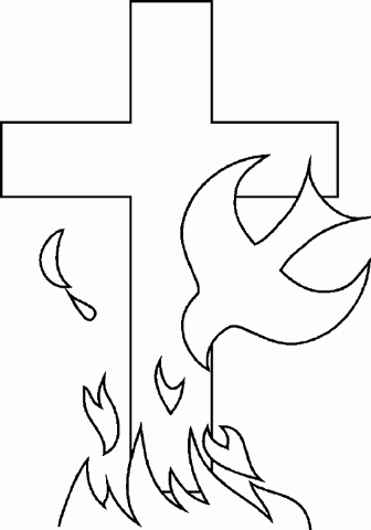 336x480 Pentecost Coloring Page Photograph Best Holy Spirit Coloring Page