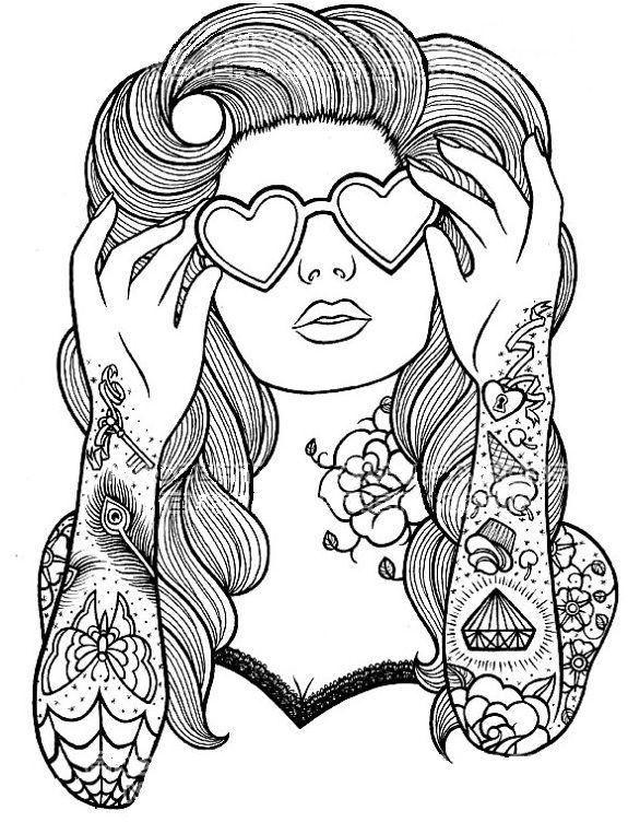 575x763 Colouring Pages People 95 Best People Images