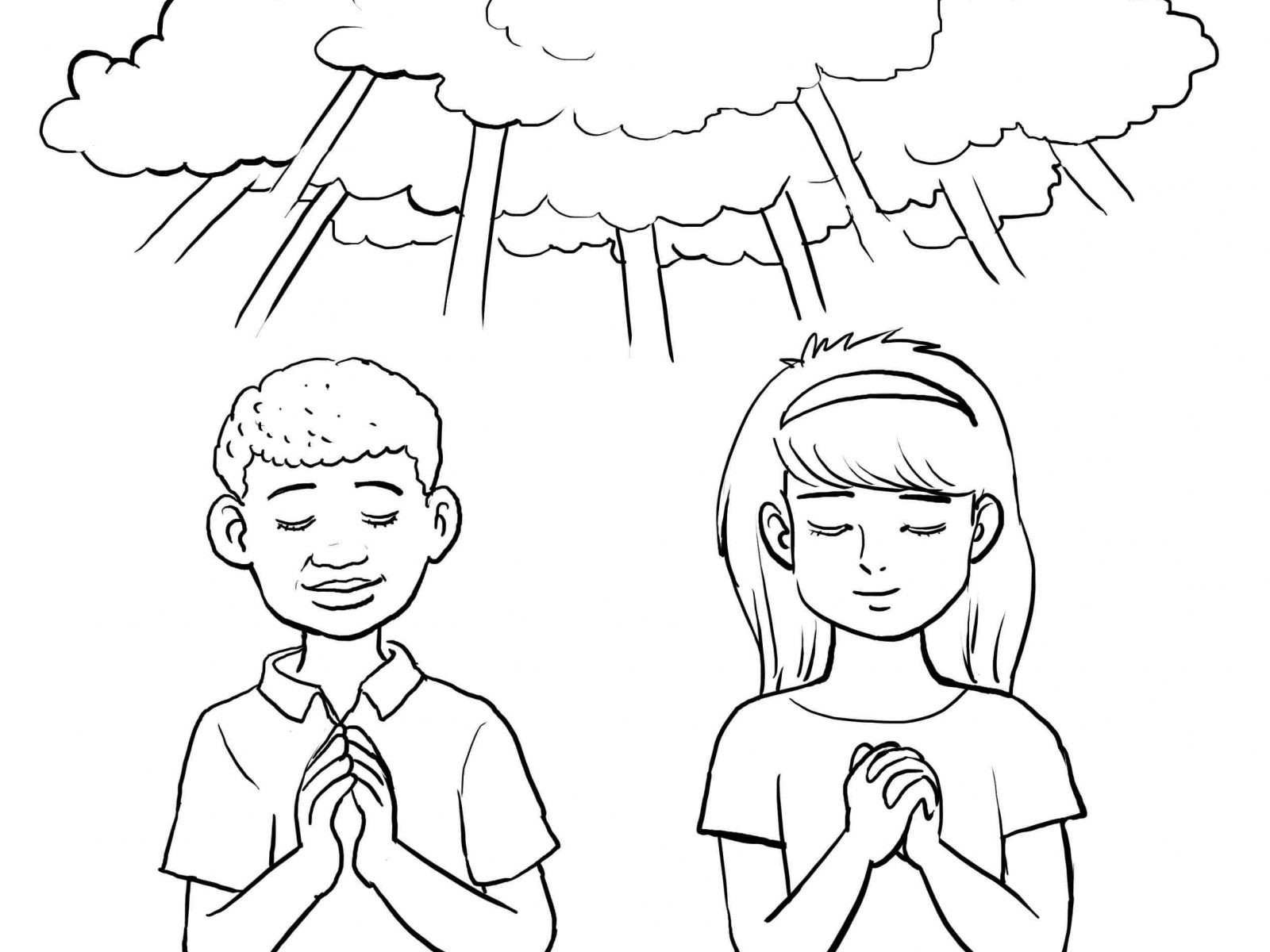 1600x1200 Stunning Prayer Coloring Pages Ideas Style And Rewordio Us