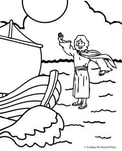 241x299 Jesus Walks On Water Coloring Page Google Images, Find Coloring