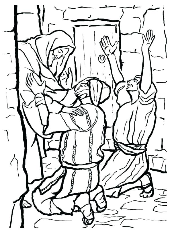 600x808 Coloring Pages For Teens Walking On Water Page Miracles Of Kids