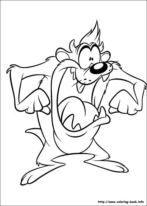 567x794 Looney Tunes 07 In Looney Tunes Coloring Pages