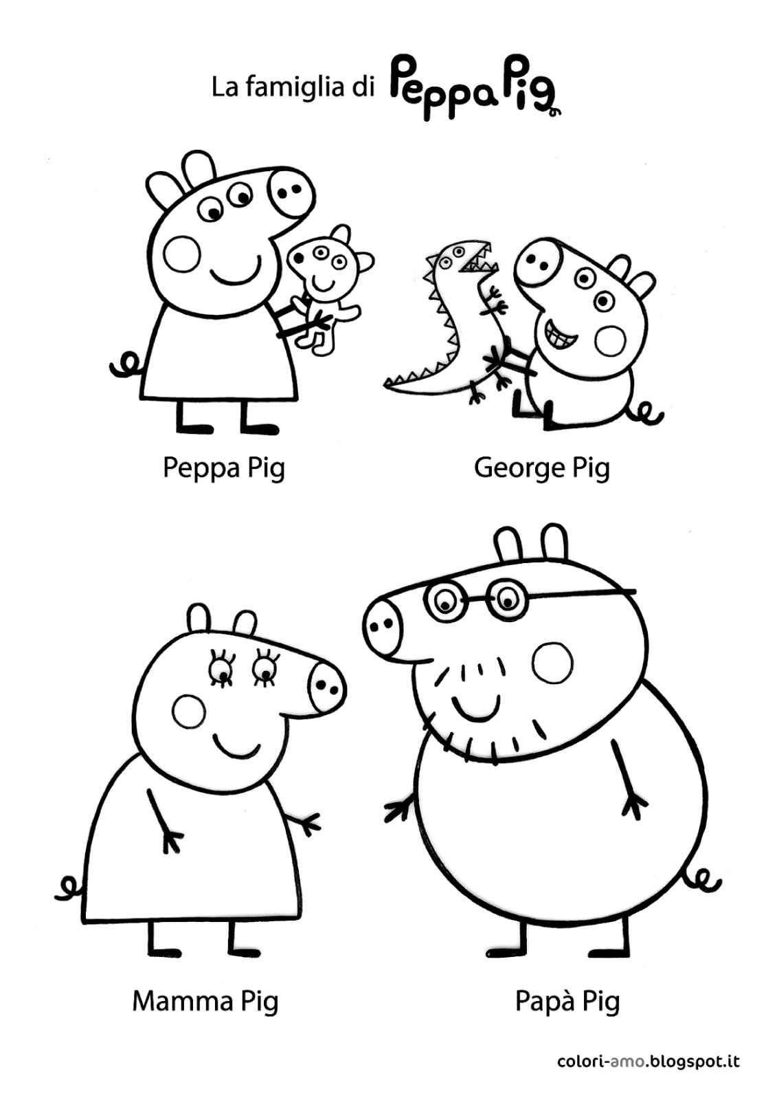 1131x1600 Awesome Best Peppa Pig And Friends Coloring Pages 1131 1600 Free