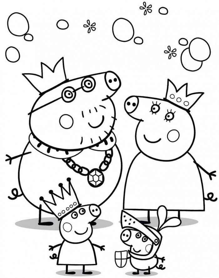 700x891 Peppa Pig Coloring Pages 02 Peppa Pig Peppa Pig
