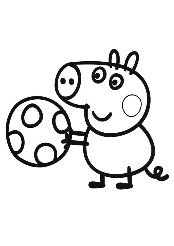 595x842 Daddy Peppa Pig And Friends Coloring Pages