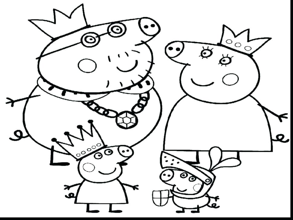 970x727 Peppa Pig Coloring Sheet Coloring Book Pig Pig Coloring Book App