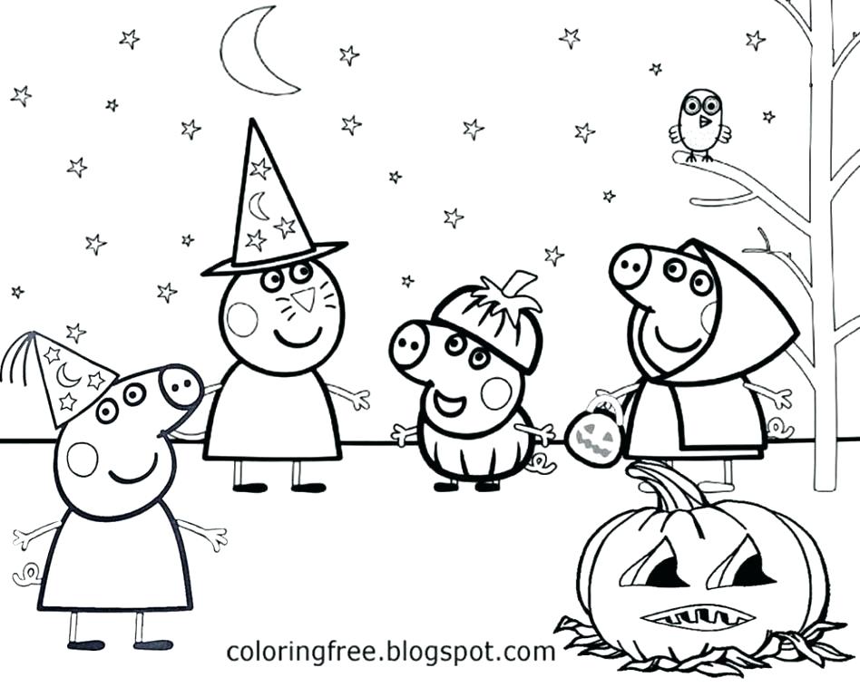 948x758 Peppa Pig Coloring Pages Pig Coloring Page With Wallpapers High