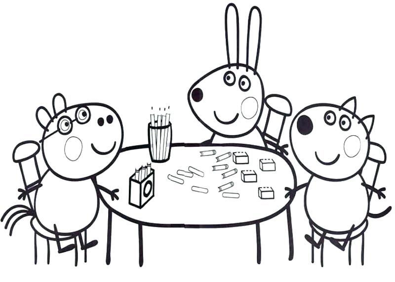 800x571 Peppa Pig Coloring Games