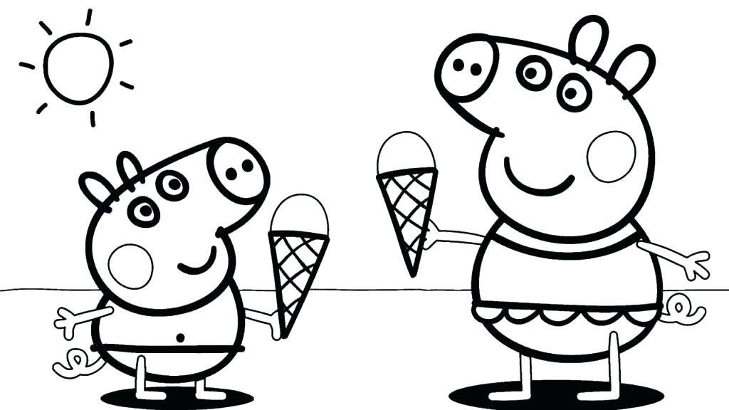 1024x576 Pig Coloring Pages Animals Pig Pig Pig Coloring Pages Animals Pig
