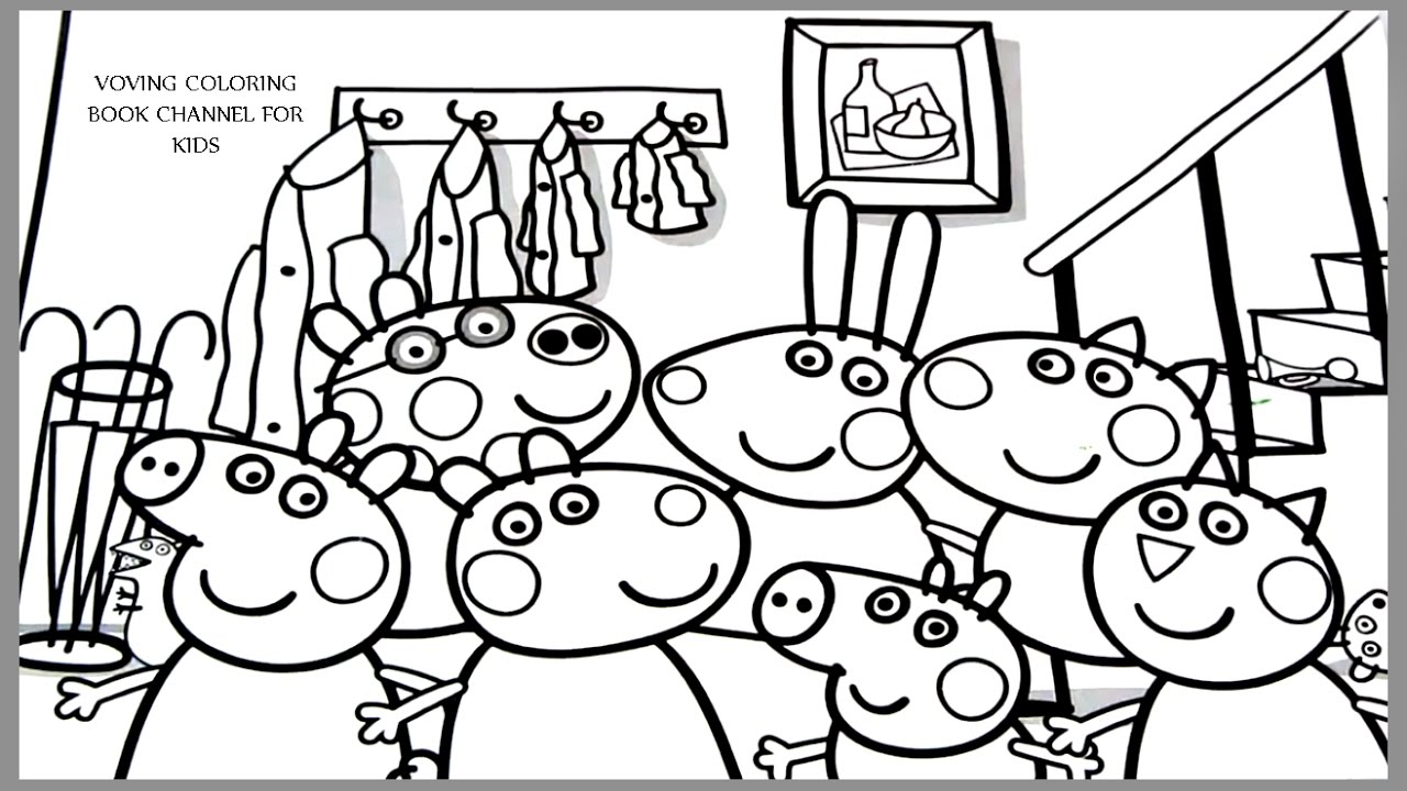 1280x720 Sure Fire Peppa Pig Coloring Page Download Pages Kids