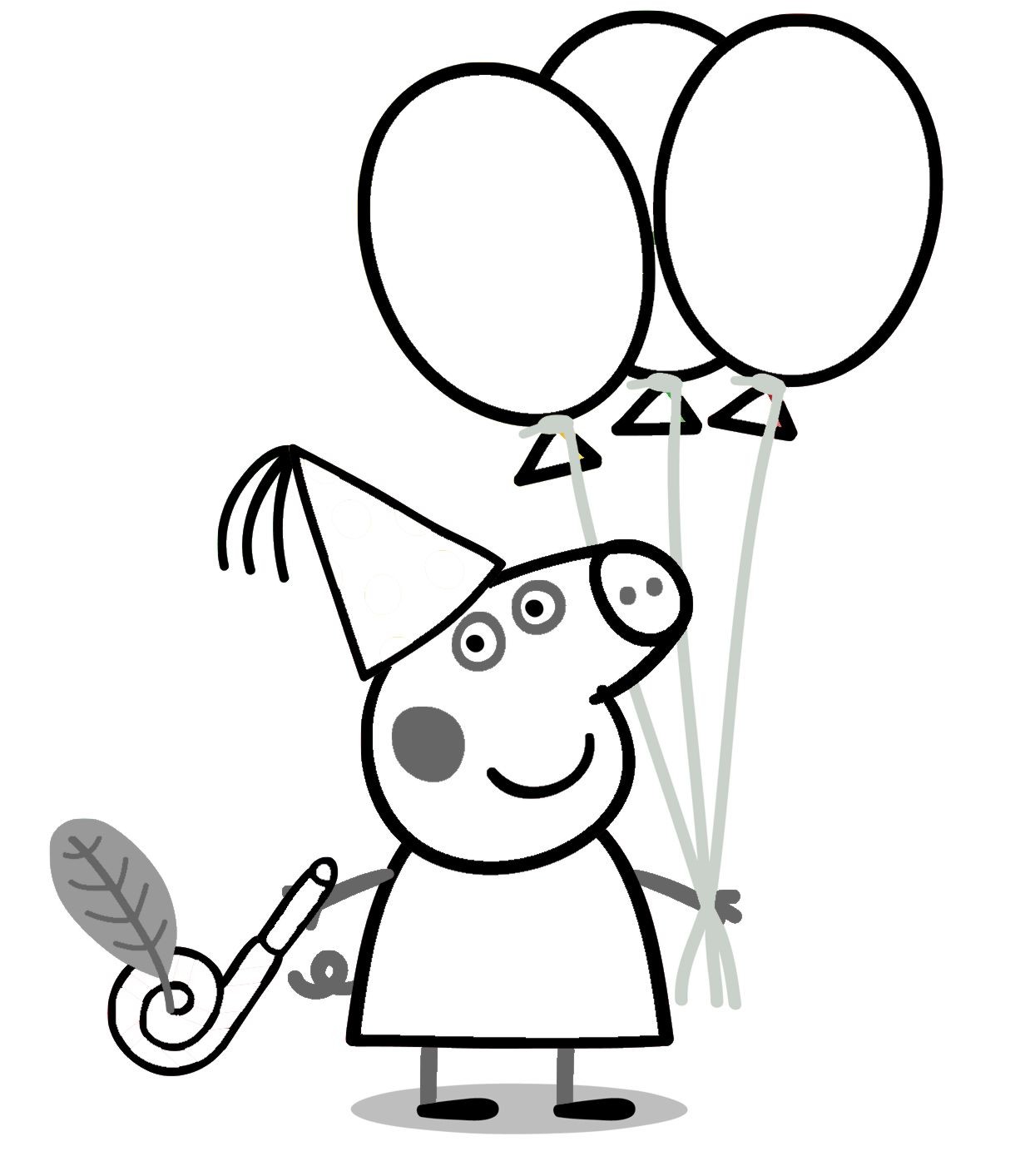 Peppa Pig Coloring Pages Online