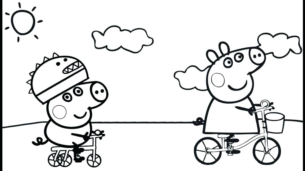1024x576 Peppa Pig Coloring Pages Online Free Kids Coloring Pig Coloring